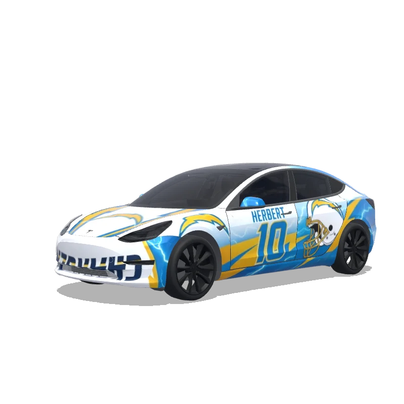 Tesla Model 3 custom wrap design