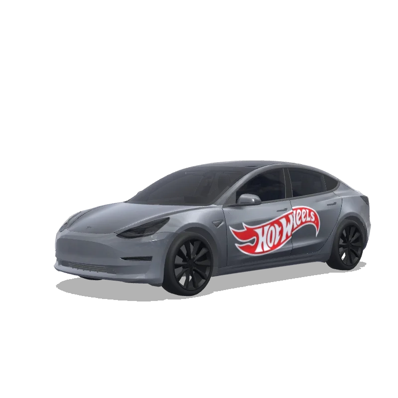 Tesla Model 3 custom wrap design