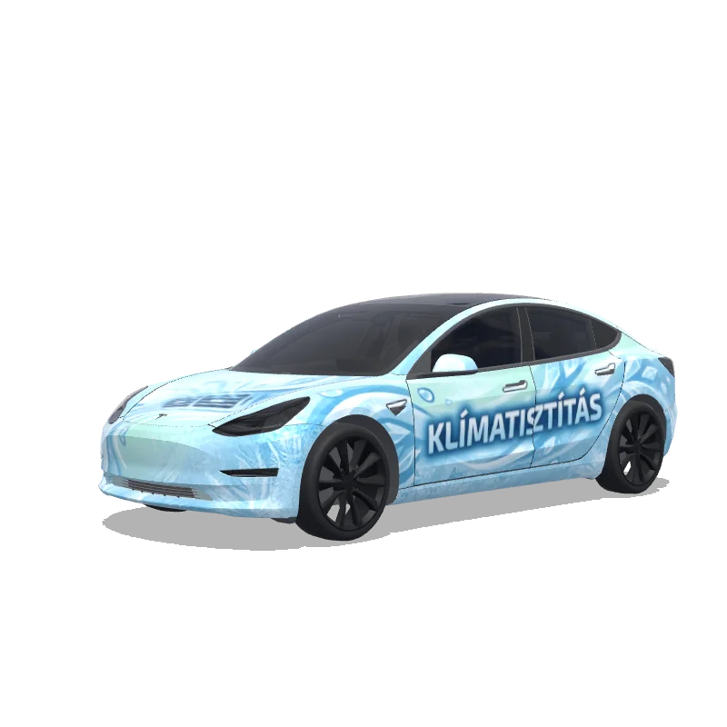 Tesla Model 3 custom wrap design