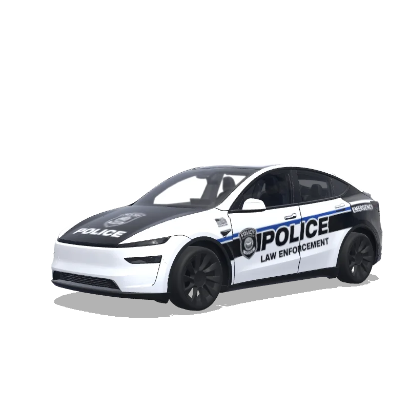 Tesla Model Y (2025+ Performance) anpassad wrap-design