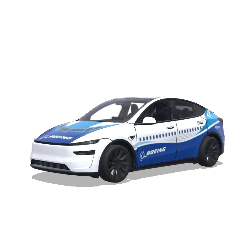Tesla Model Y (2025+ Premium) custom wrap design