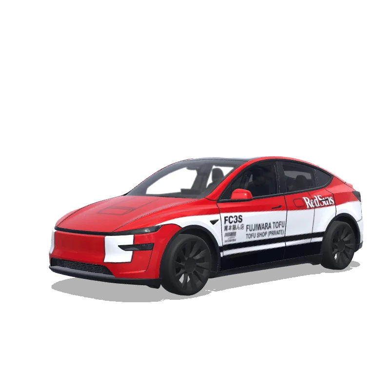 Tesla Model Y (2025+ Premium) custom wrap design