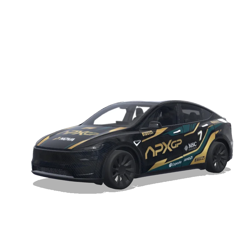 Tesla Model Y (2025+ Premium) custom wrap design