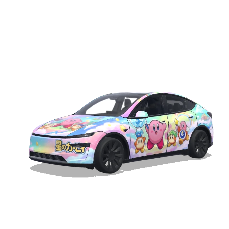 Tesla Model Y (2025+ Premium) custom wrap design
