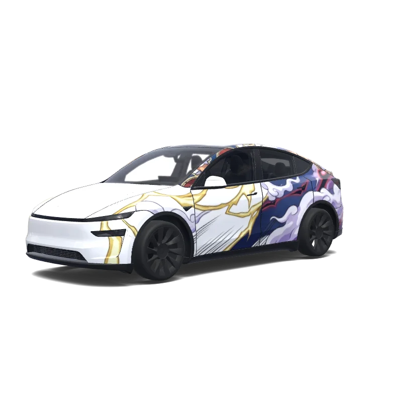 Tesla Model Y (2025+ Premium) custom wrap design
