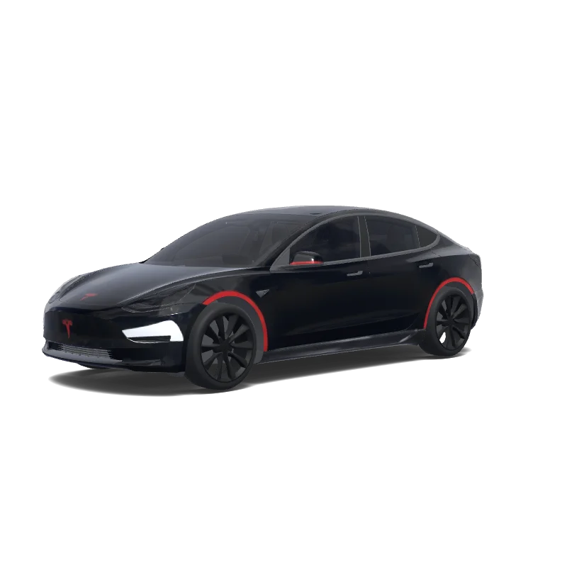 Tesla Model 3 custom wrap design
