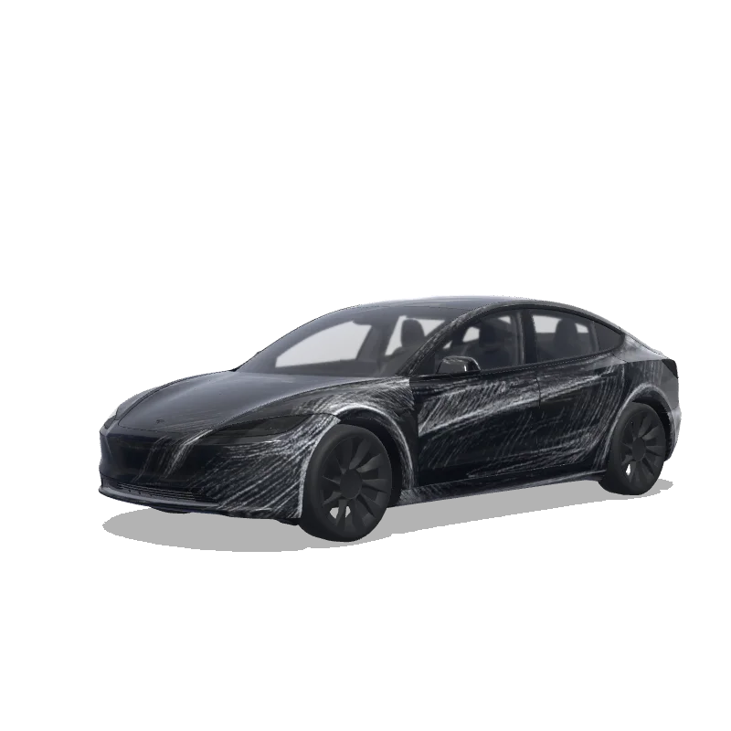 Tesla Model 3 (2024+ Standard/Premium) custom wrap design