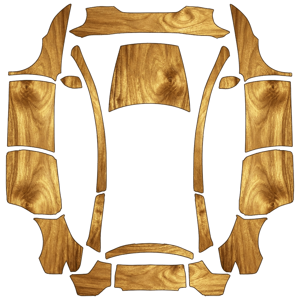 Model Y Wrap Design - flat wrap PNG for Model Y L Paint Shop
