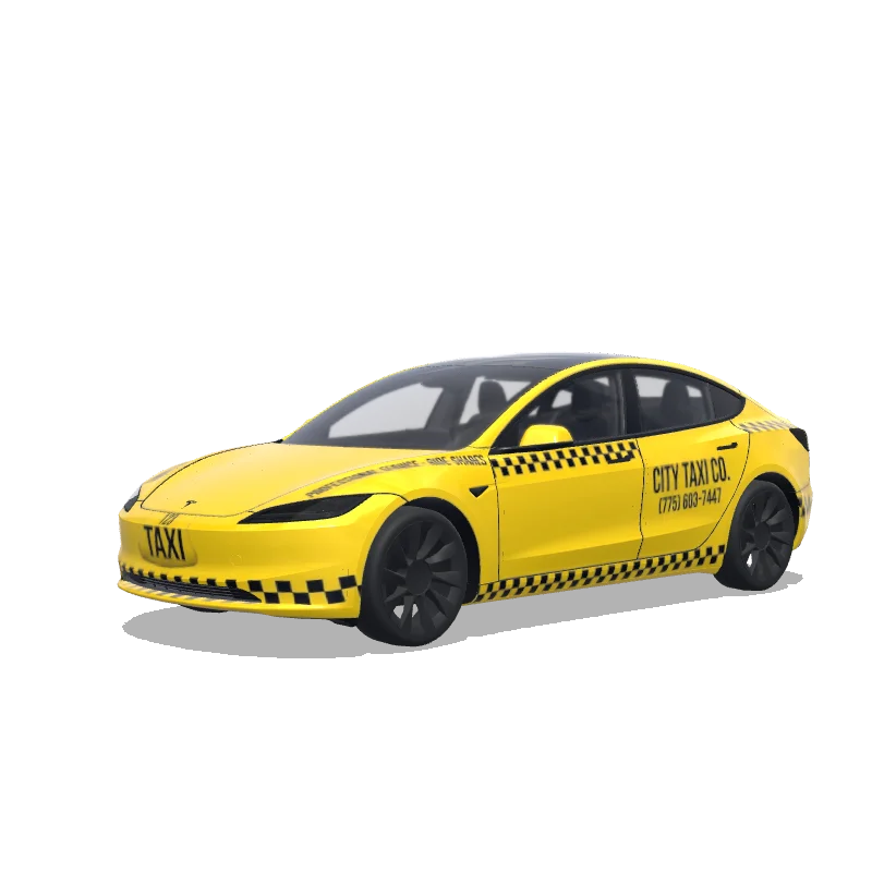 Tesla Model 3 (2024+ Standard/Premium) custom wrap design