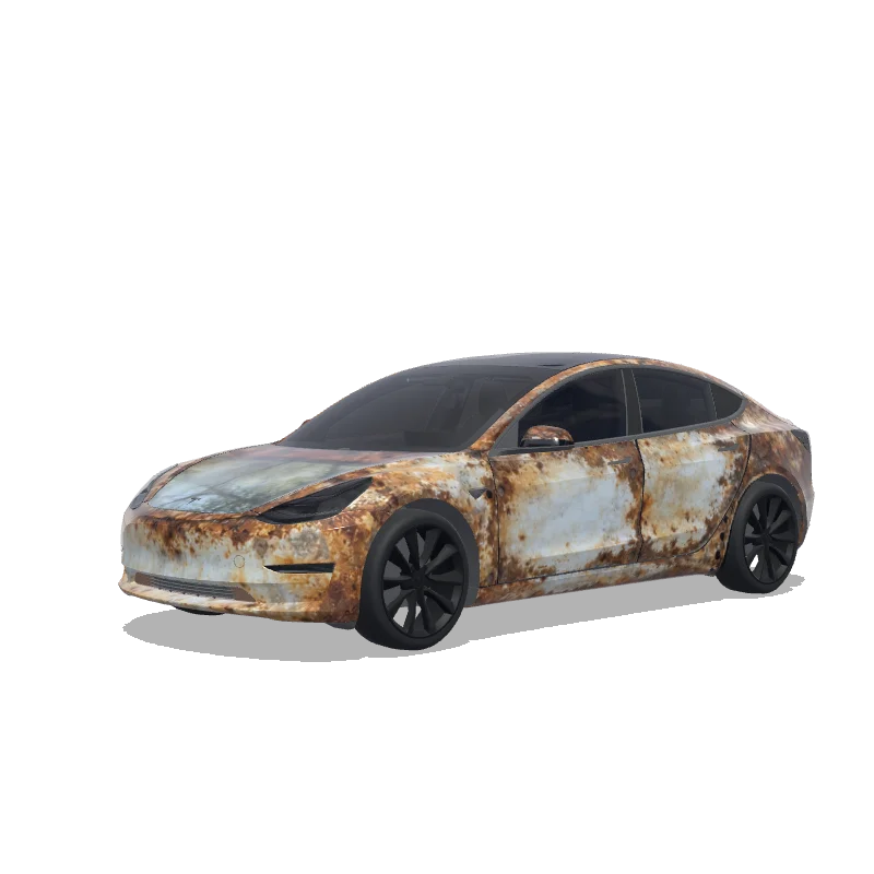 Rust - Tesla Model 3 wrap