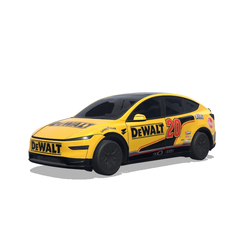 Tesla Model Y L custom wrap design