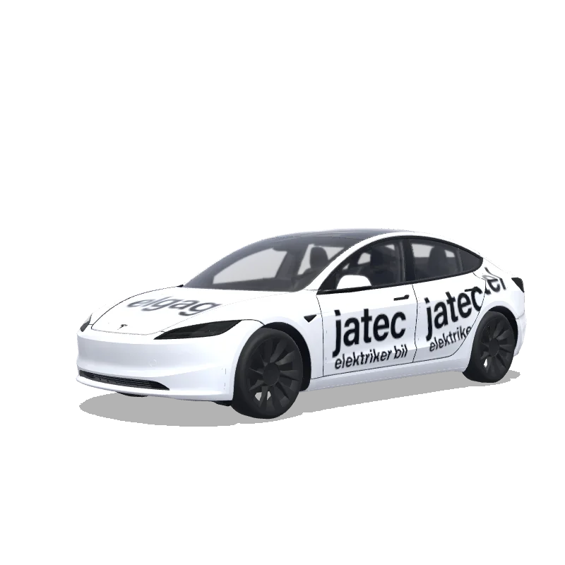 Tesla Model 3 (2024+ Standard/Premium) custom wrap design