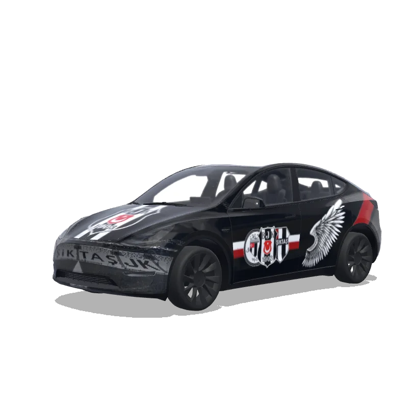 Besiktas - Tesla Model Y wrap