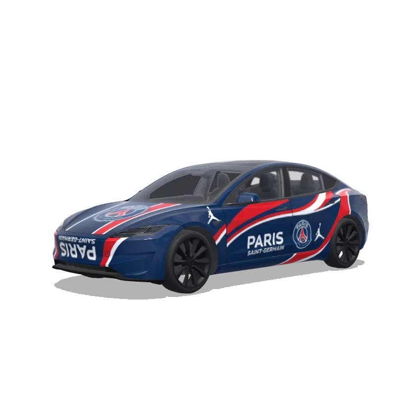 Individuelles Folierungsdesign für Tesla Model 3 (2024+ Performance)