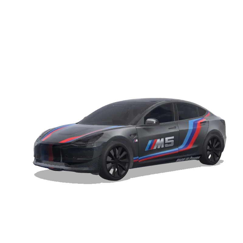 Tesla Model 3 custom wrap design