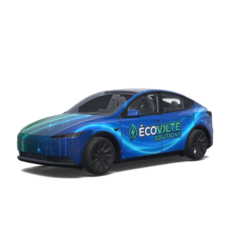 Tesla Model Y (2025+ Standard) custom wrap design