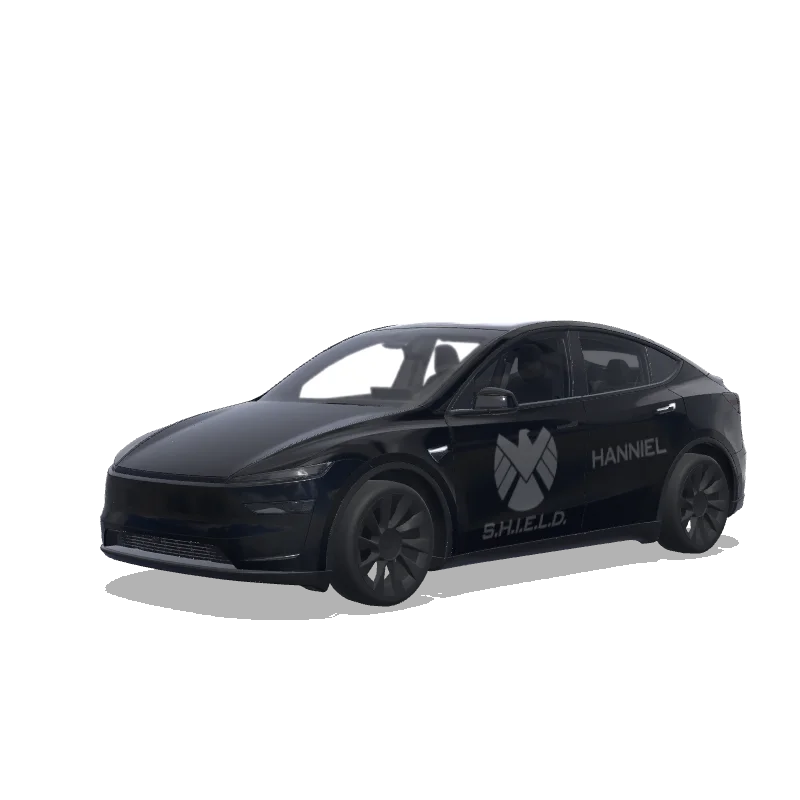 Tesla Model Y (2025+ Premium) custom wrap design
