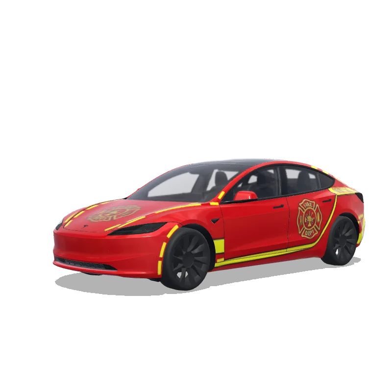 Tesla Model 3 (2024+ Standard/Premium) custom wrap design