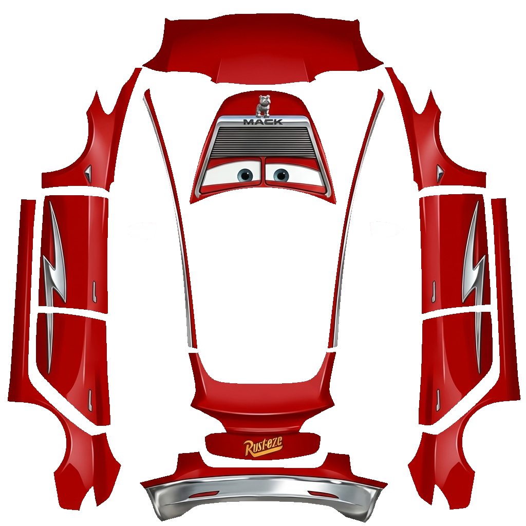 Model 3 Wrap Design - flat wrap PNG for Model 3 Paint Shop