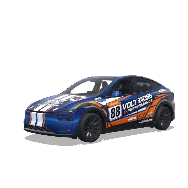 Tesla Model Y (2025+ Premium) custom wrap design