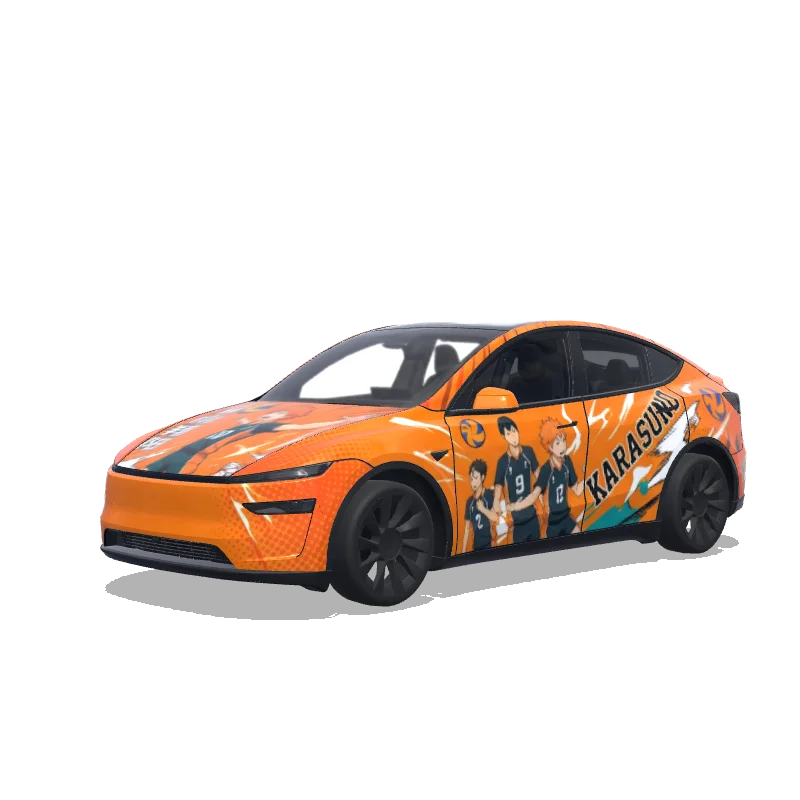 Tesla Model Y (2025+ Premium) custom wrap design