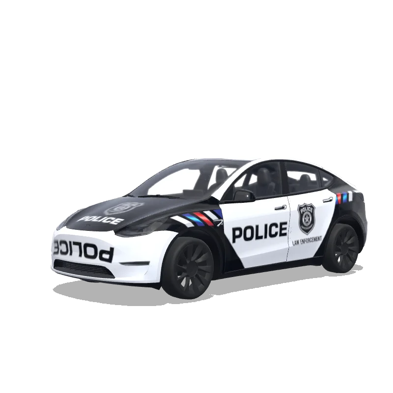 Tesla Model Y tilpasset wrap-design