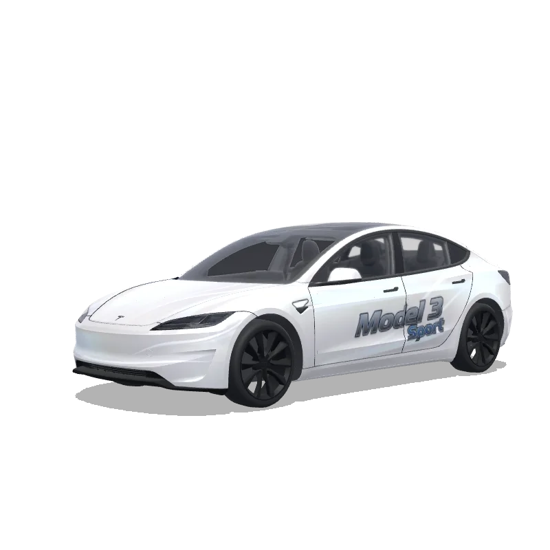 Individuelles Folierungsdesign für Tesla Model 3 (2024+ Performance)