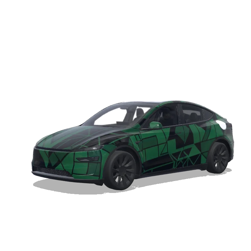 Tesla Model Y (2025+ Premium) custom wrap design