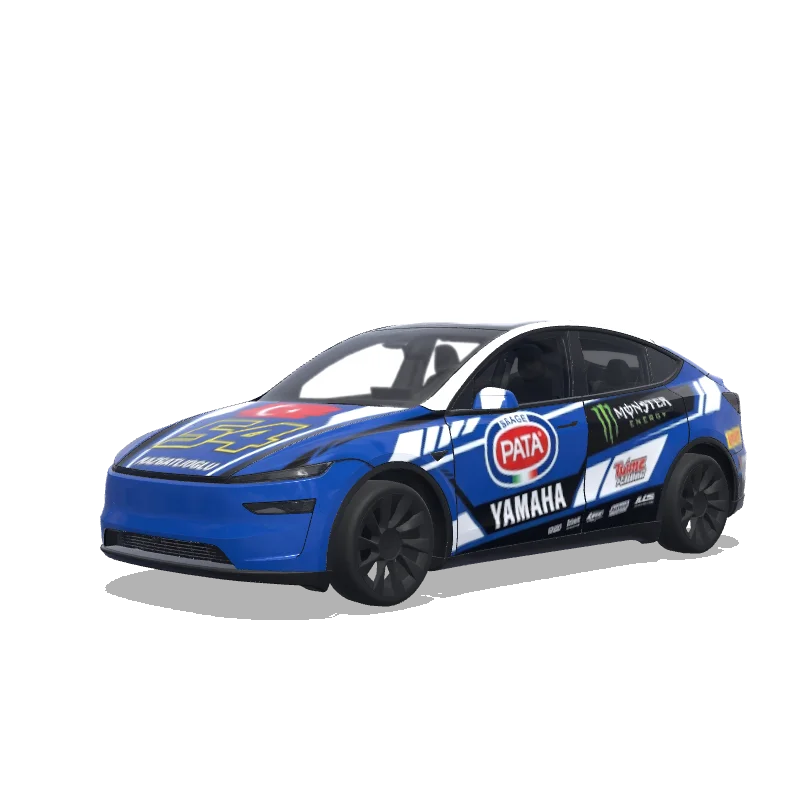 Tesla Model Y (2025+ Premium) custom wrap design