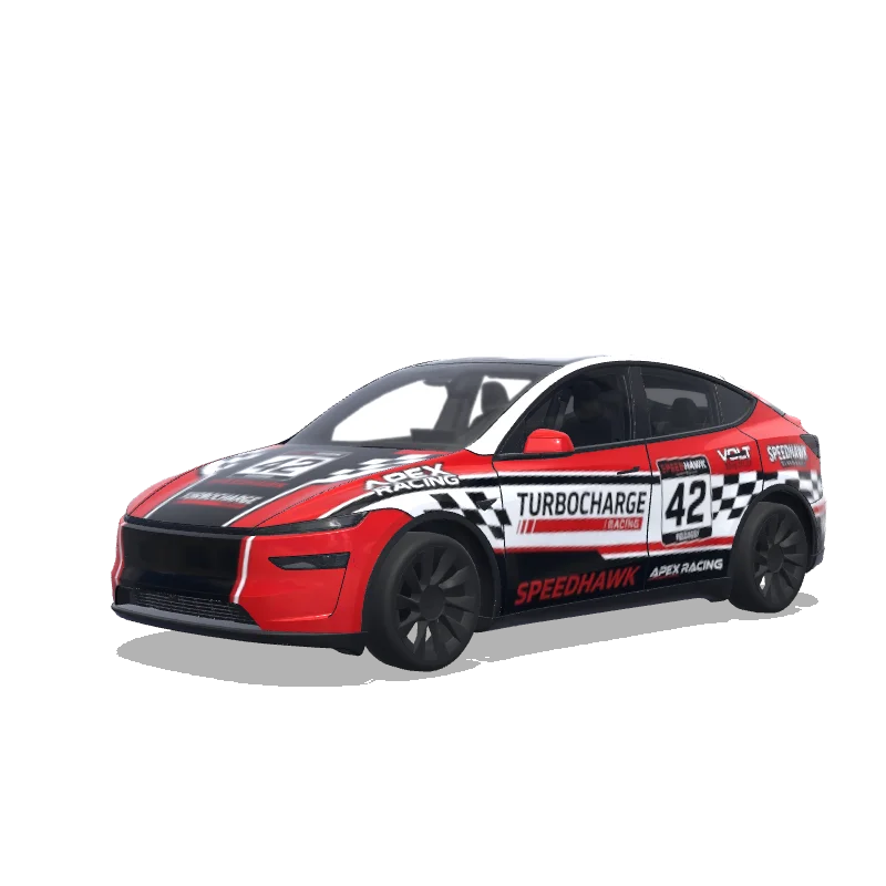 Tesla Model Y (2025+ Premium) custom wrap design