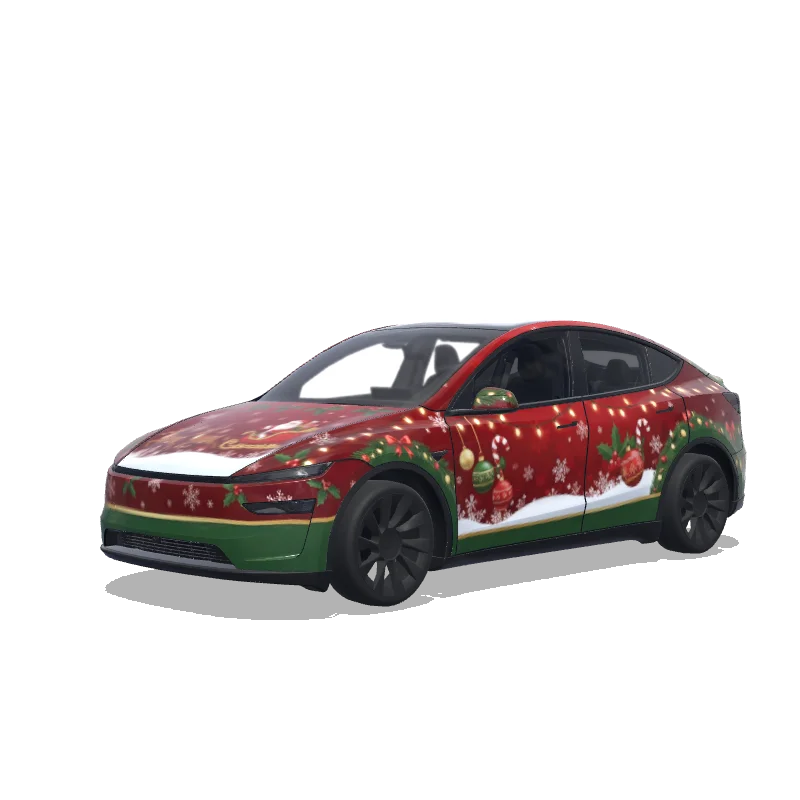 Tesla Model Y (2025+ Premium) custom wrap design