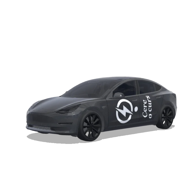 Tesla Model 3 custom wrap design