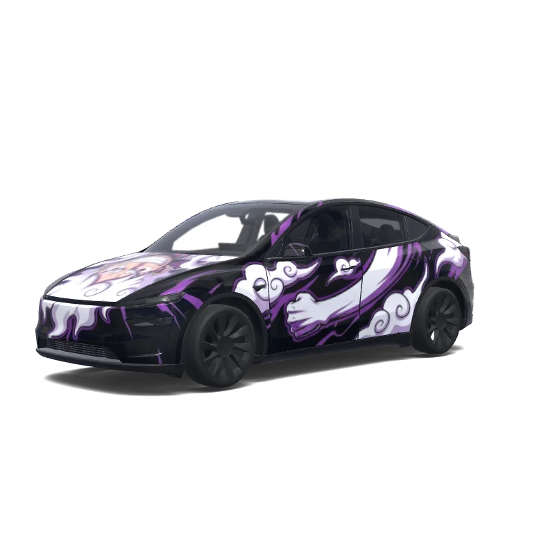 Tesla Model Y (2025+ Premium) custom wrap design
