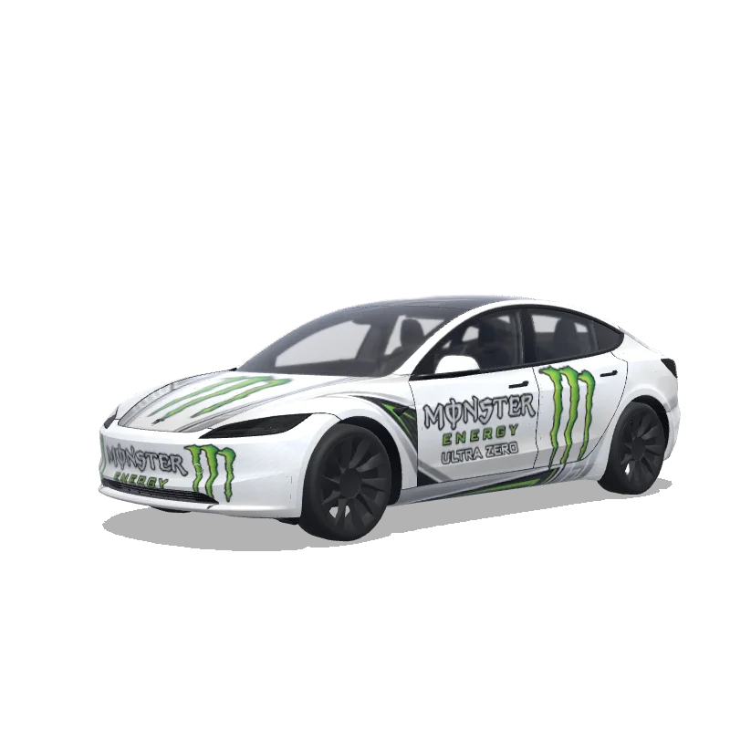 Tesla Model 3 (2024+ Standard/Premium) custom wrap design