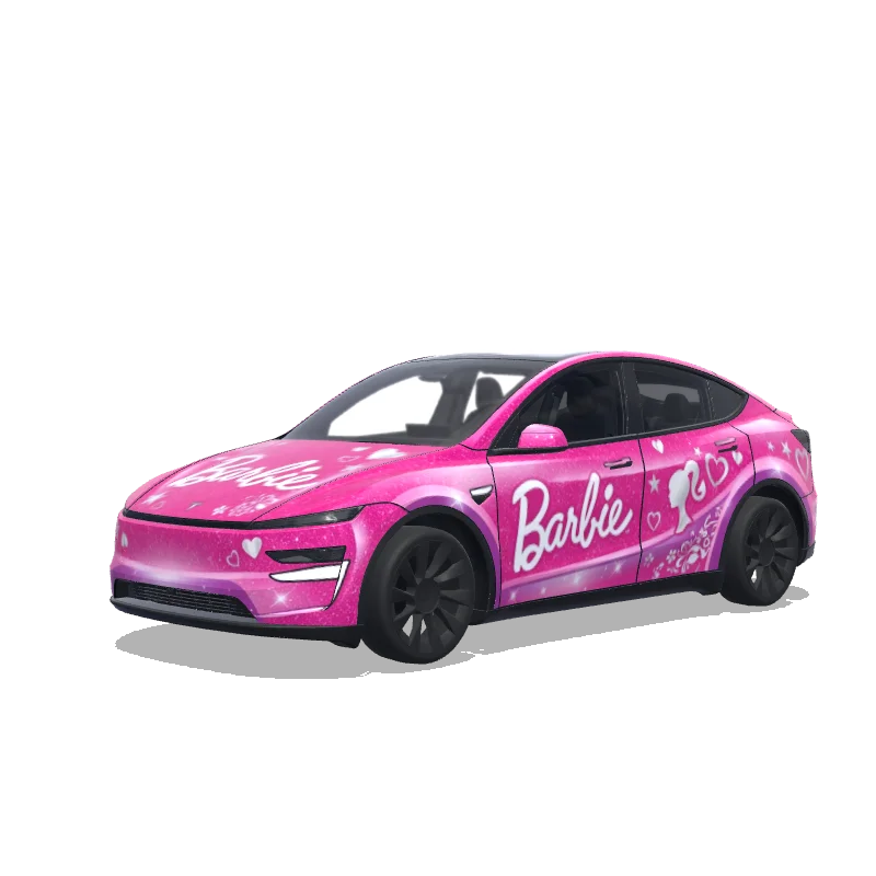 Tesla Model Y (2025+ Premium) tilpasset wrap-design