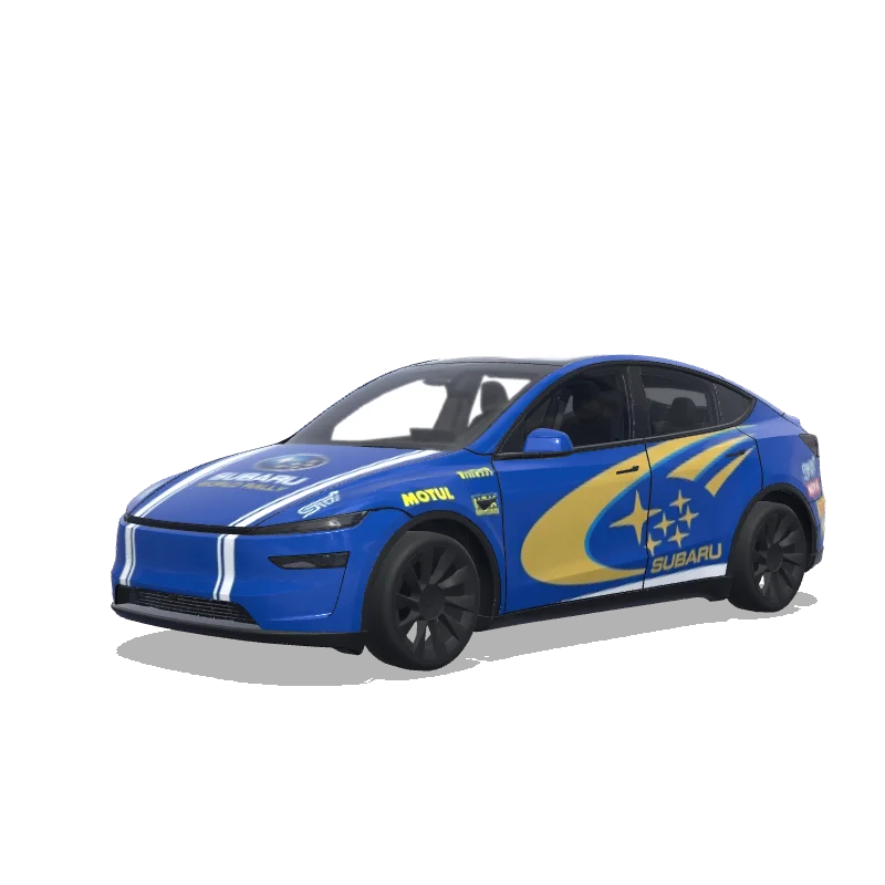 Tesla Model Y (2025+ Premium) custom wrap design