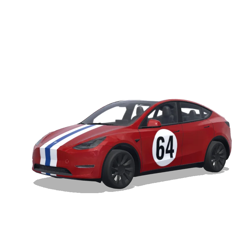Tesla Model Y custom wrap design