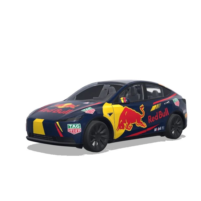 Tesla Model Y (2025+ Standard) custom wrap design
