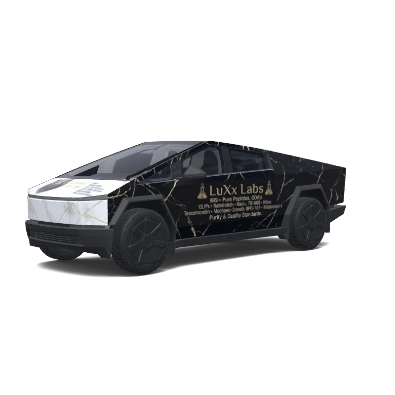 Tesla Cybertruck custom wrap design