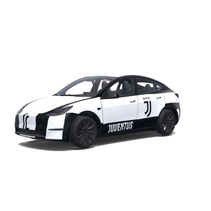 Tesla Model Y custom wrap design