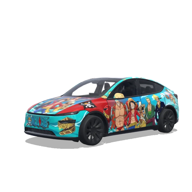 Tesla Model Y (2025+ Premium) custom wrap design
