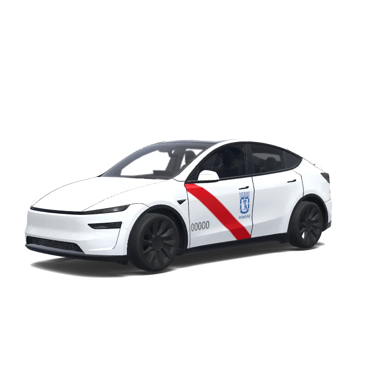 Taxi Madrid - Tesla Model Y (2025+ Premium) wrap