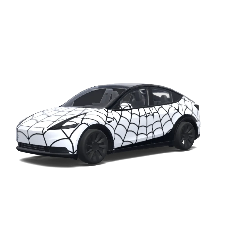 Tesla Model Y (2025+ Standard) custom wrap design