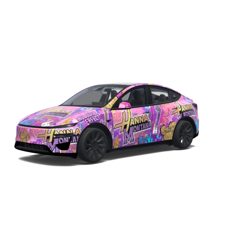 Tesla Model Y (2025+ Performance) custom wrap design