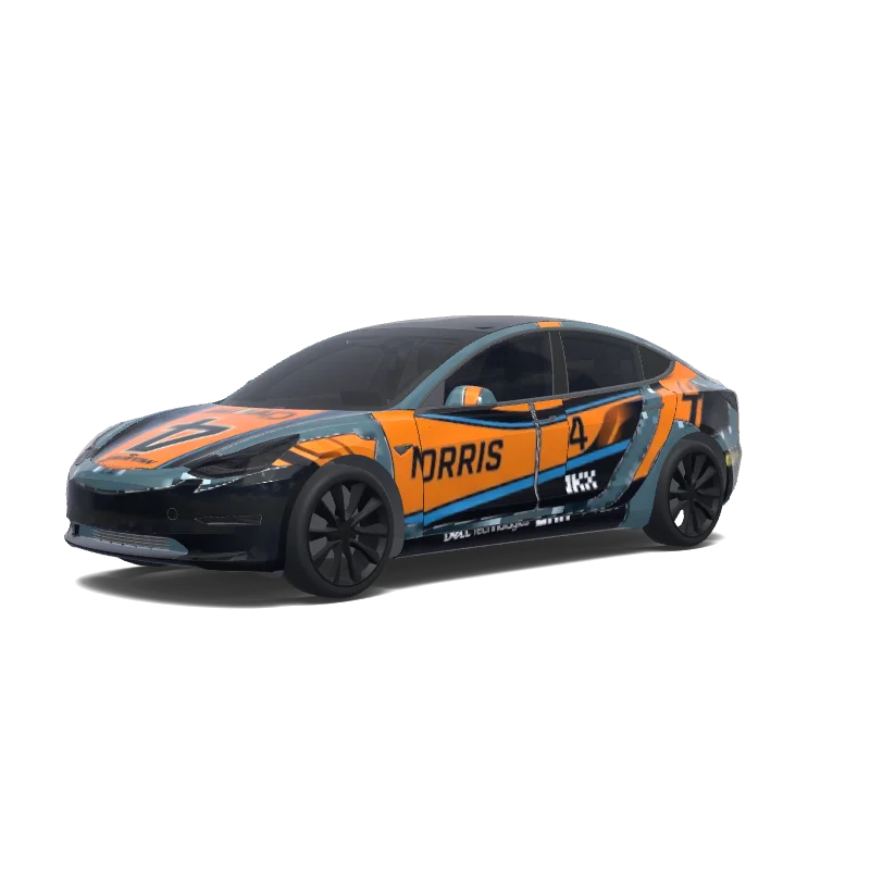 Red bull - Tesla Model 3 wrap