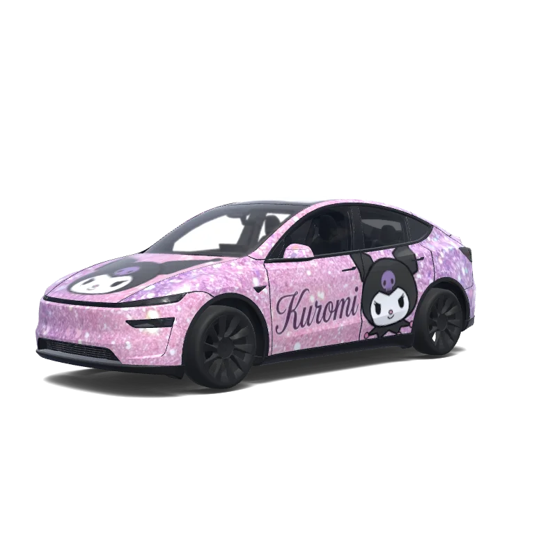 Tesla Model Y (2025+ Premium) custom wrap design