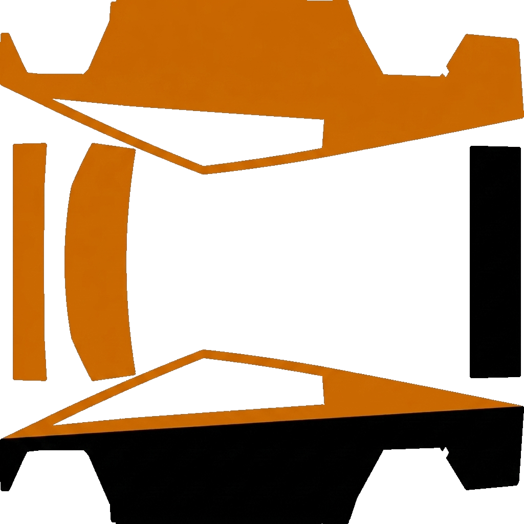 Diseño de vinilo para Cybertruck - flat wrap PNG for Cybertruck Paint Shop