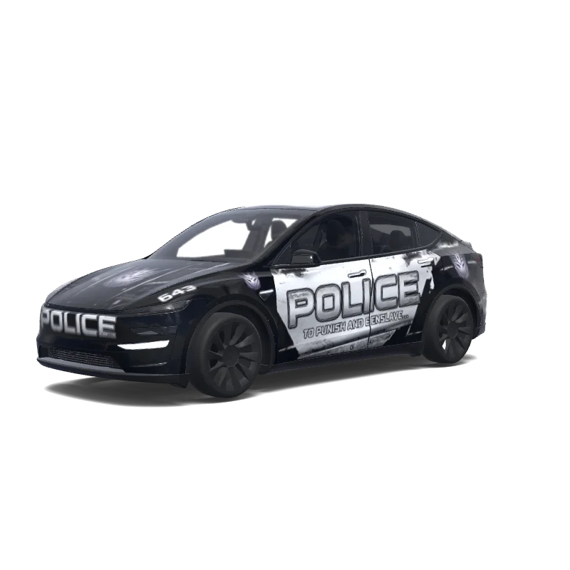 Tesla Model Y (2025+ Premium) custom wrap design