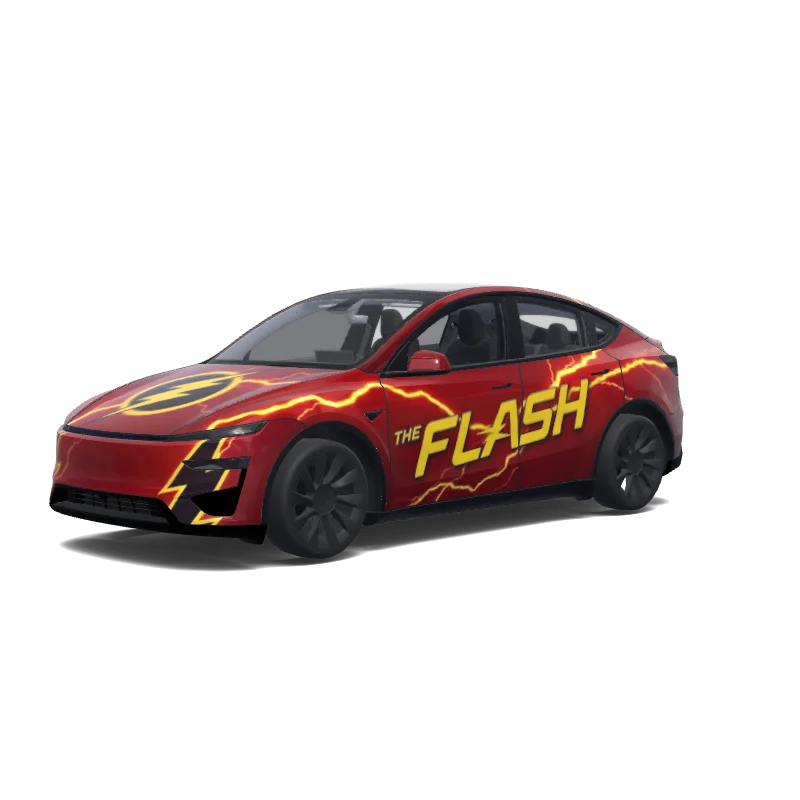 Tesla Model Y (2025+ Performance) anpassad wrap-design