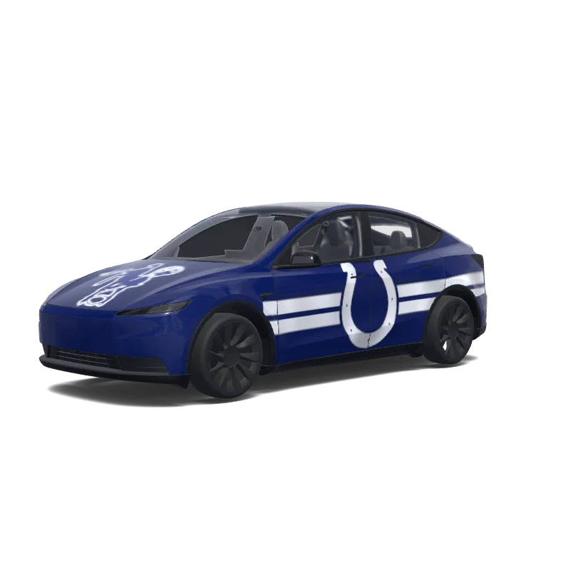 Indianapolis Colts NFL - Tesla Model Y (2025+ Standard) wrap